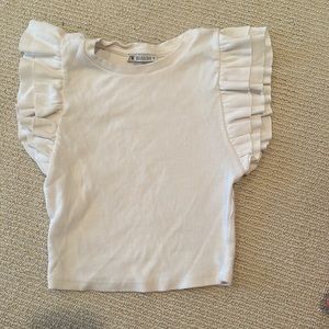 Zara ruffle top size S